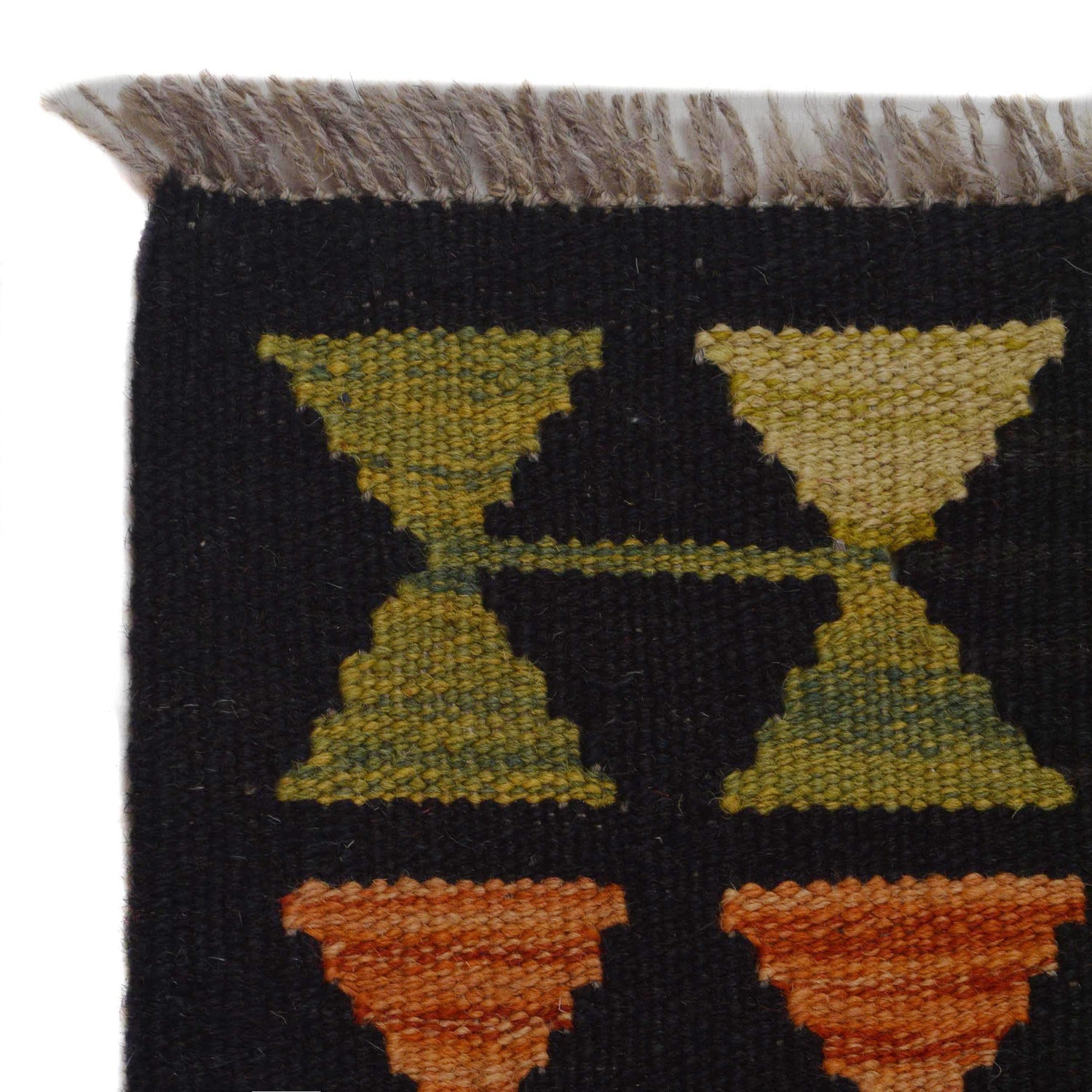 Handmade Vegetable Kelim 5' 2" x 6' 5" (ft) - No. P36101