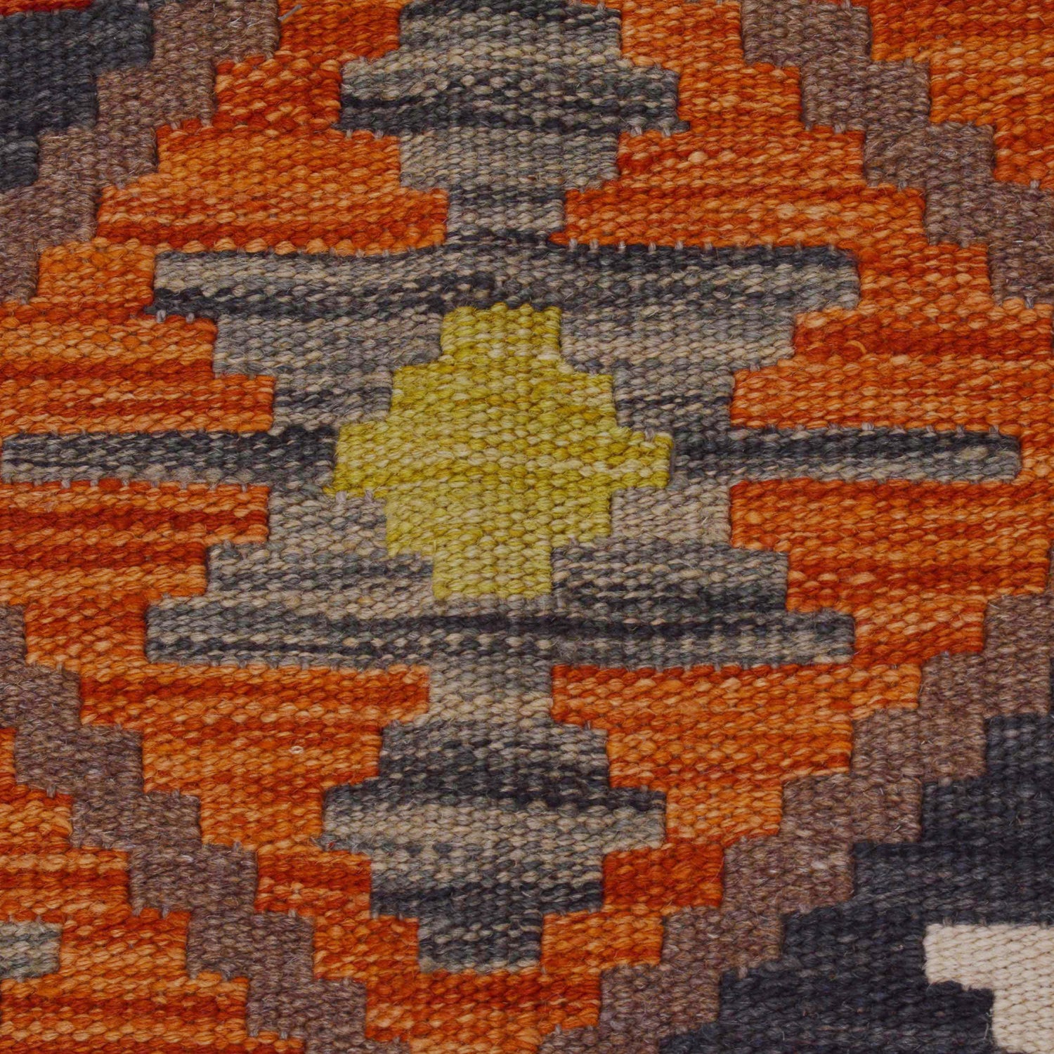Handmade Vegetable Kilim 4' 11" x 6' 6" (ft) - No. P36102