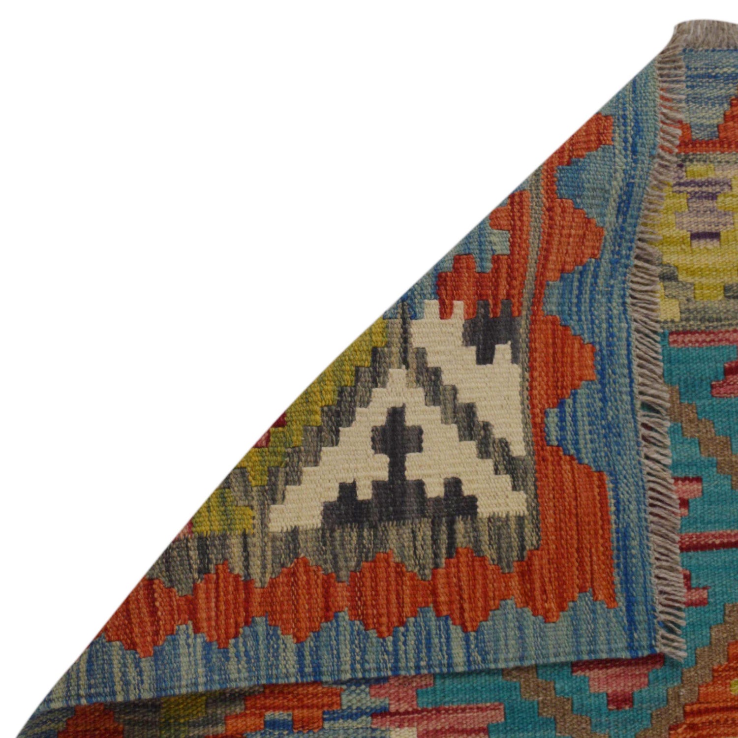 Handmade Vegetable Kilim 4' 11" x 6' 6" (ft) - No. P36102