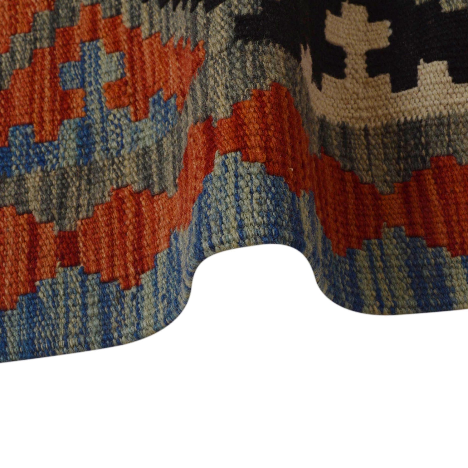 Handmade Vegetable Kilim 4' 11" x 6' 6" (ft) - No. P36102