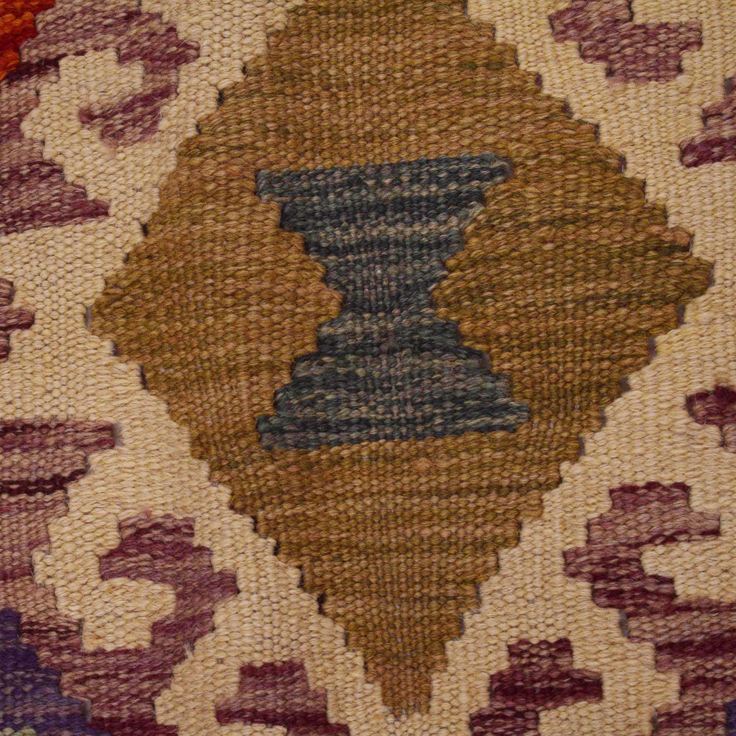 Handmade Vegetable Kilim 4' 2" x 6' 0" (ft) - No. P36106