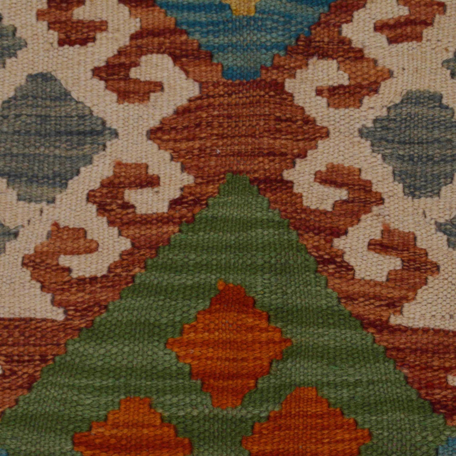 Handmade Vegetable Kelim 4' 0" x 5' 9" (ft) - No. P36107