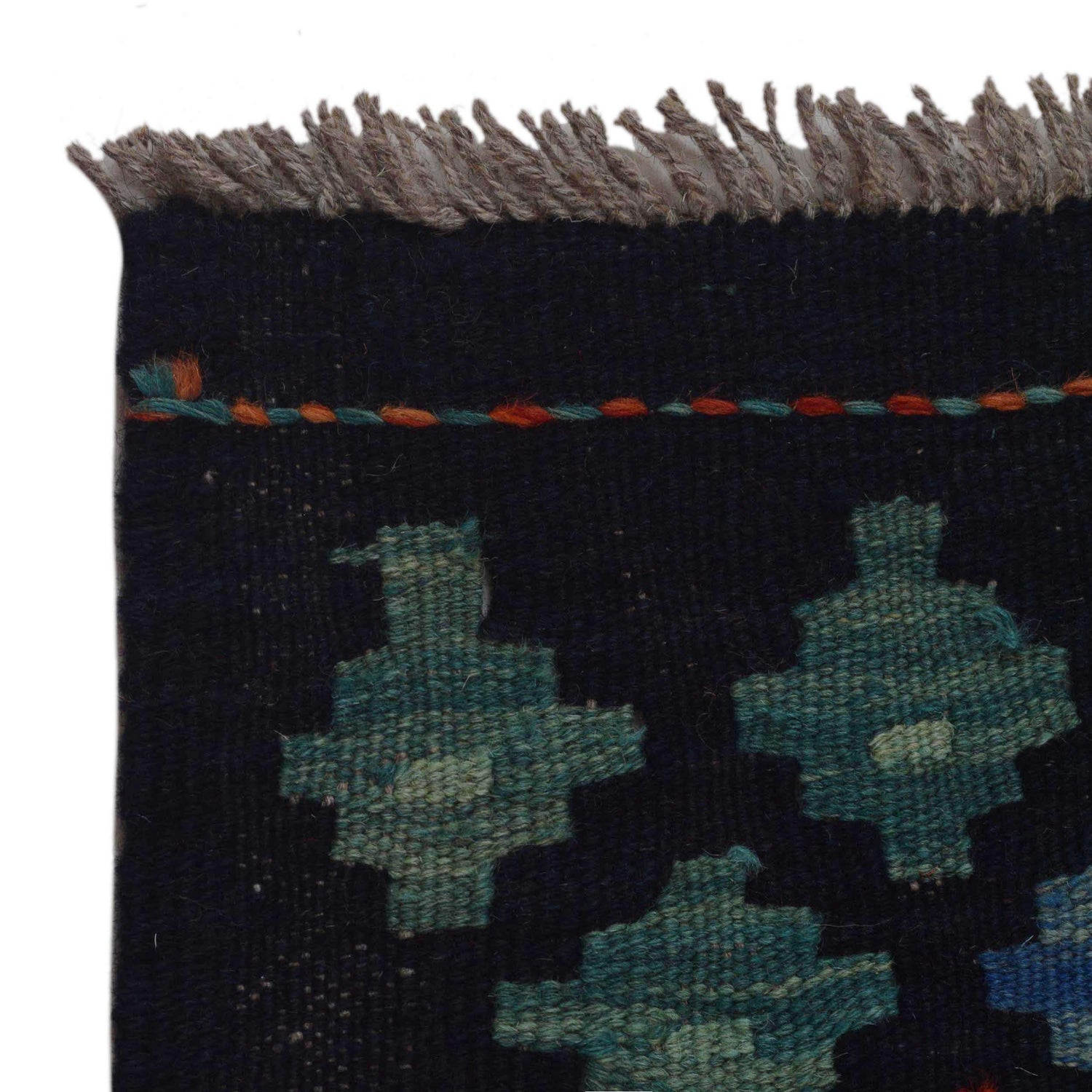 Handmade Vegetable Kelim 4' 0" x 5' 7" (ft) - No. P36109