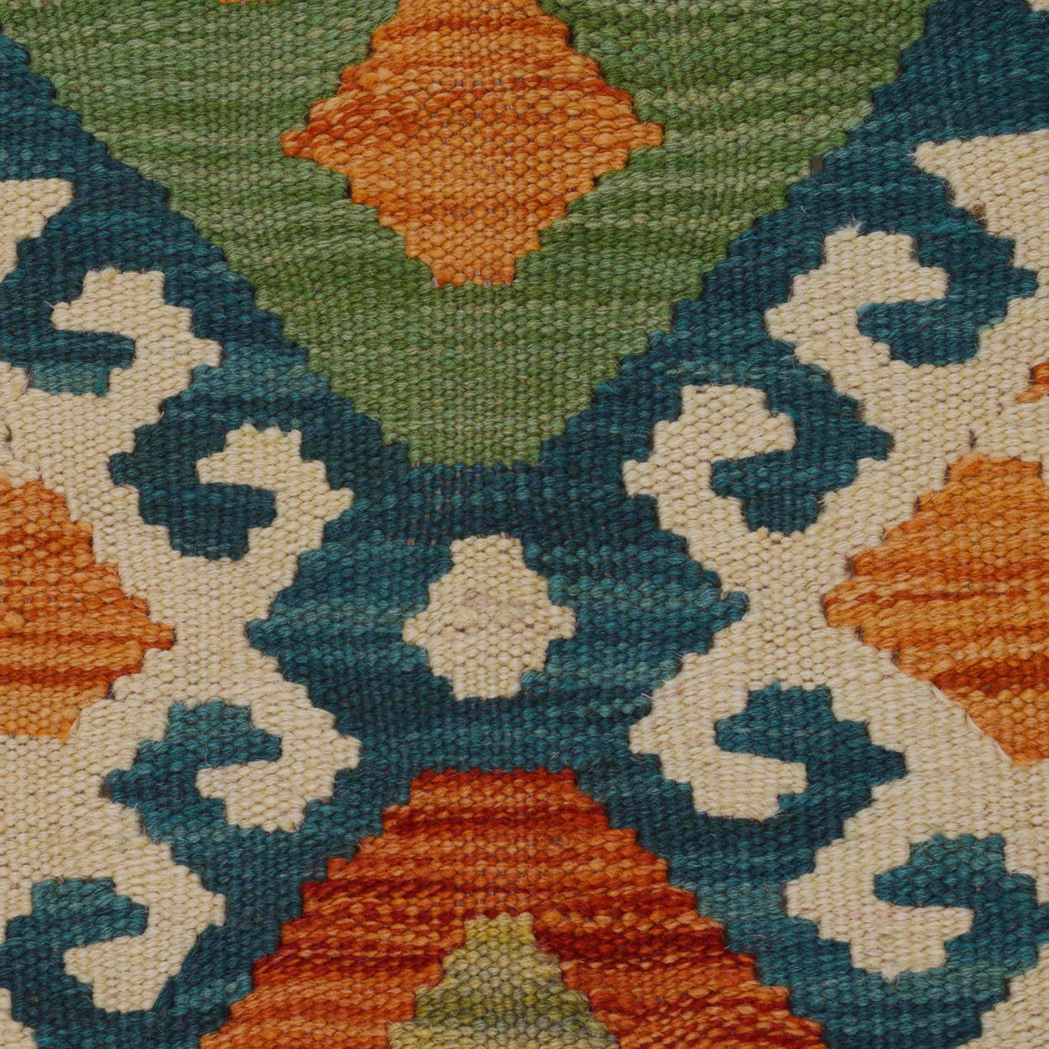 Handmade Vegetable Kilim 4' 0" x 5' 10" (ft) - No. P36110