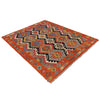 Handmade Vegetable Kilim 4' 3" x 5' 5" (ft) - No. P36112