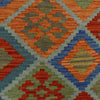 Handmade Vegetable Kelim 4' 1" x 5' 6" (ft) - No. P36115