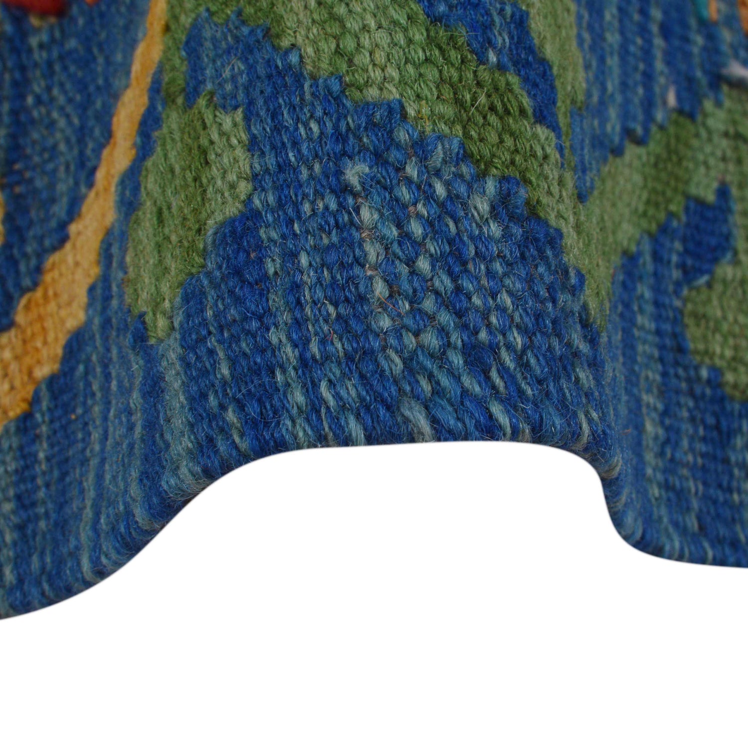 Handmade Vegetable Kelim 4' 0" x 5' 10" (ft) - No. P36117