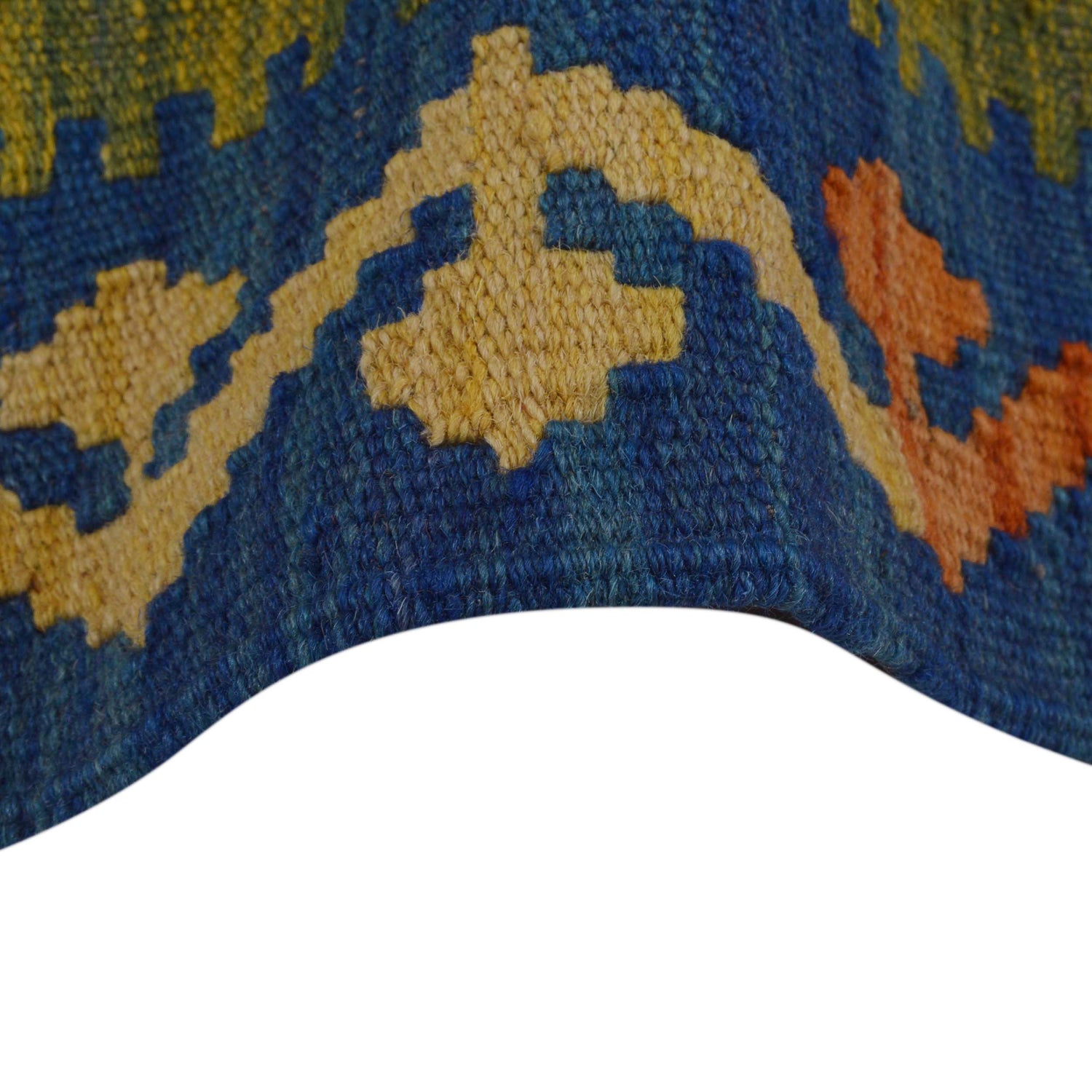 Handmade Vegetable Kelim 4' 0" x 5' 7" (ft) - No. P36119