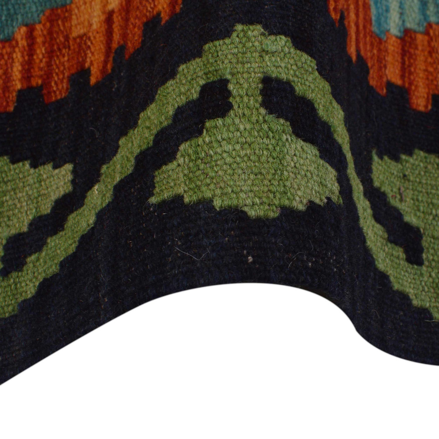 Handmade Vegetable Kilim 3' 11" x 6' 5" (ft) - No. P36123