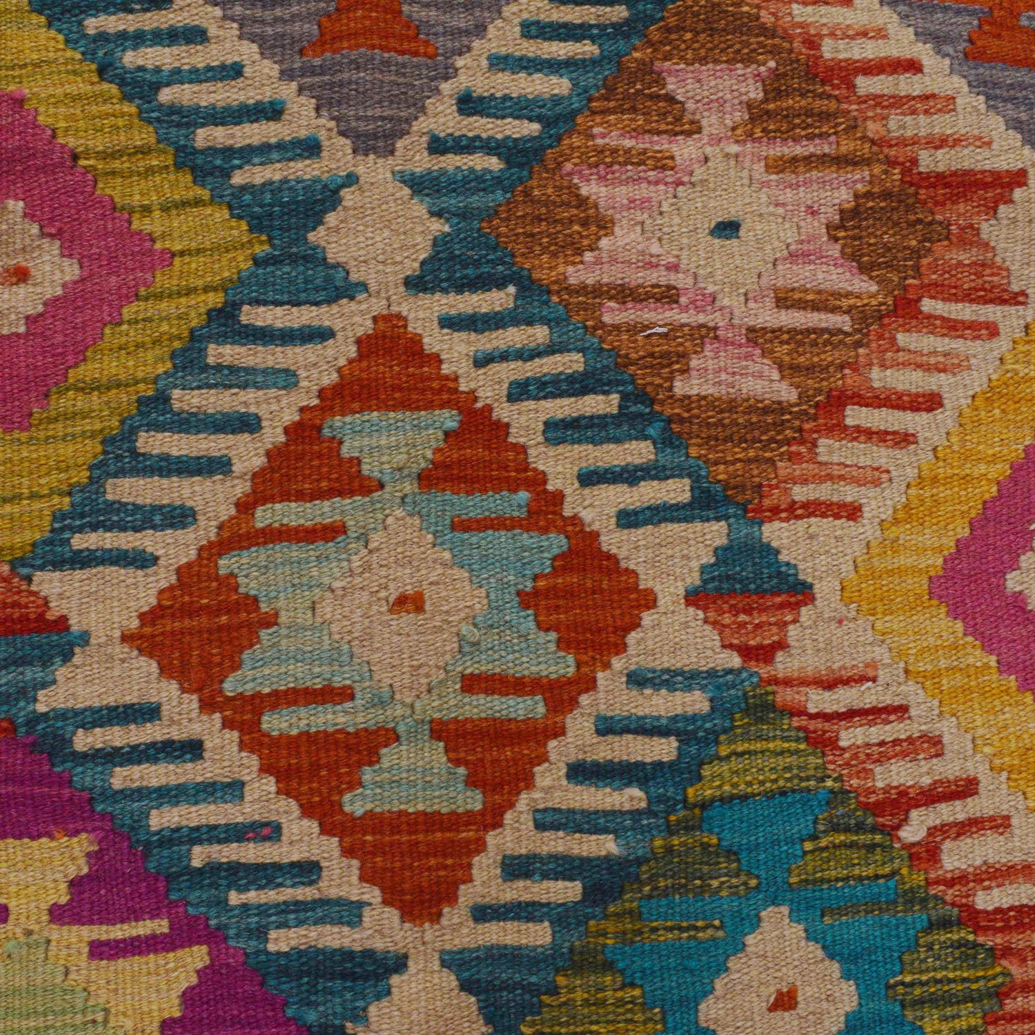 Handmade Vegetable Kilim 4' 2" x 5' 8" (ft) - No. P36129