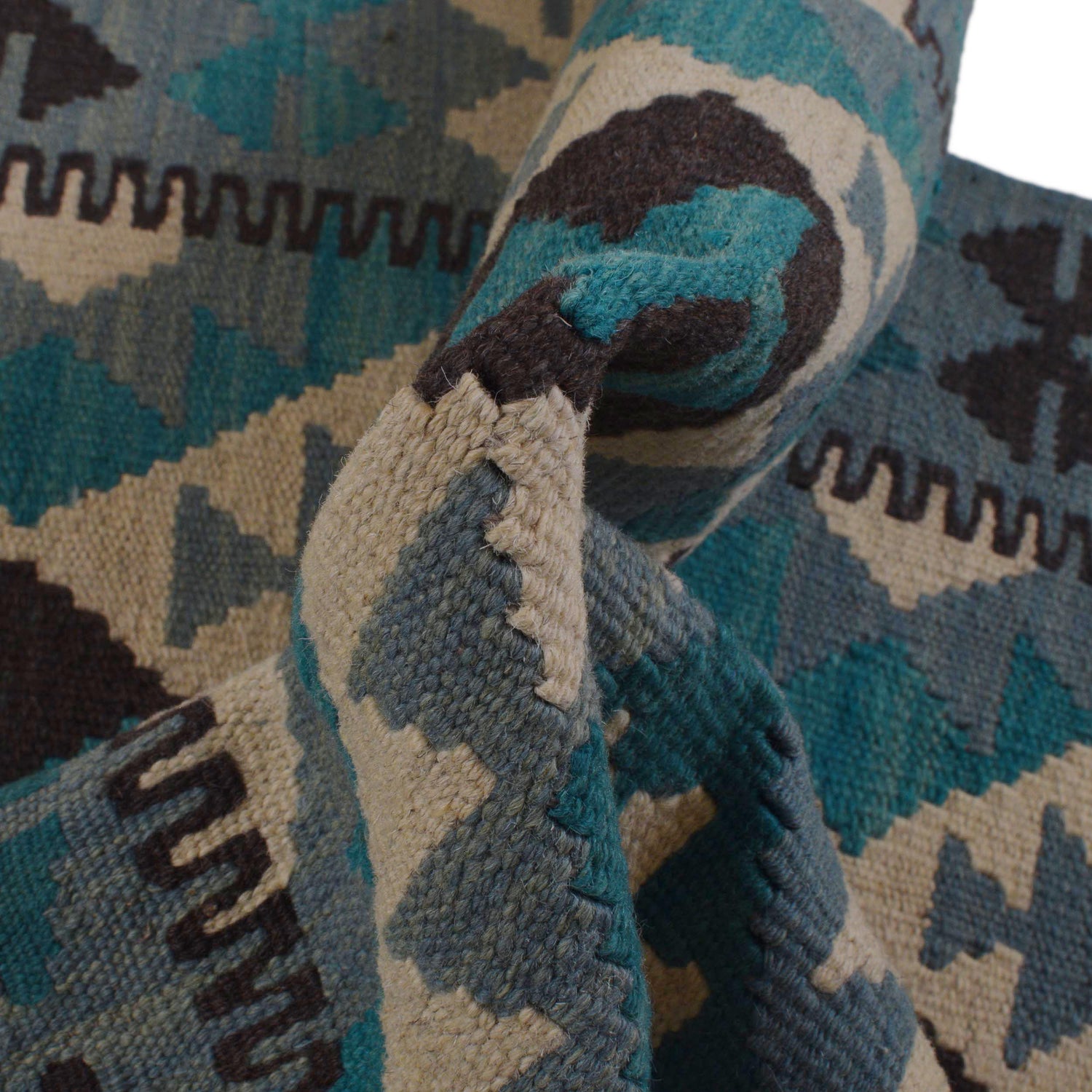 Handmade Vegetable Kilim 2' 7" x 4' 2" (ft) - No. P36134