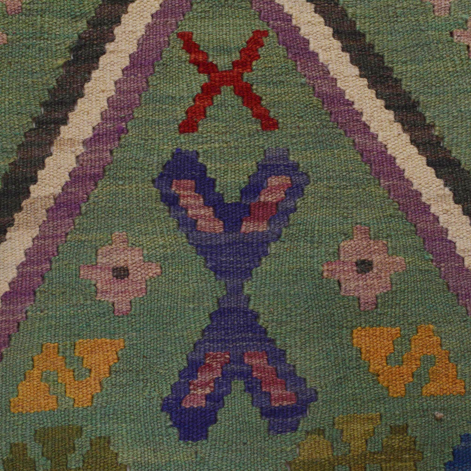 Handmade Vegetable Kilim 3' 4" x 5' 0" (ft) - No. P36137