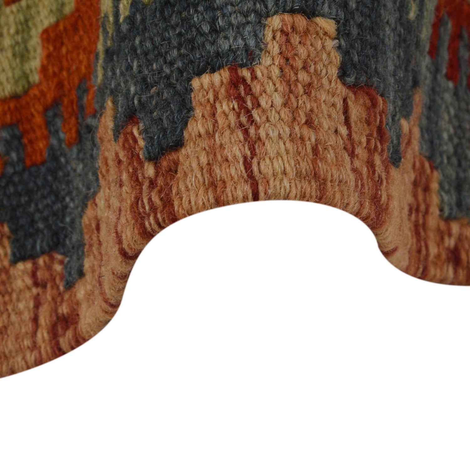 Handmade Vegetable Kelim 3' 5" x 4' 11" (ft) - No. P36139