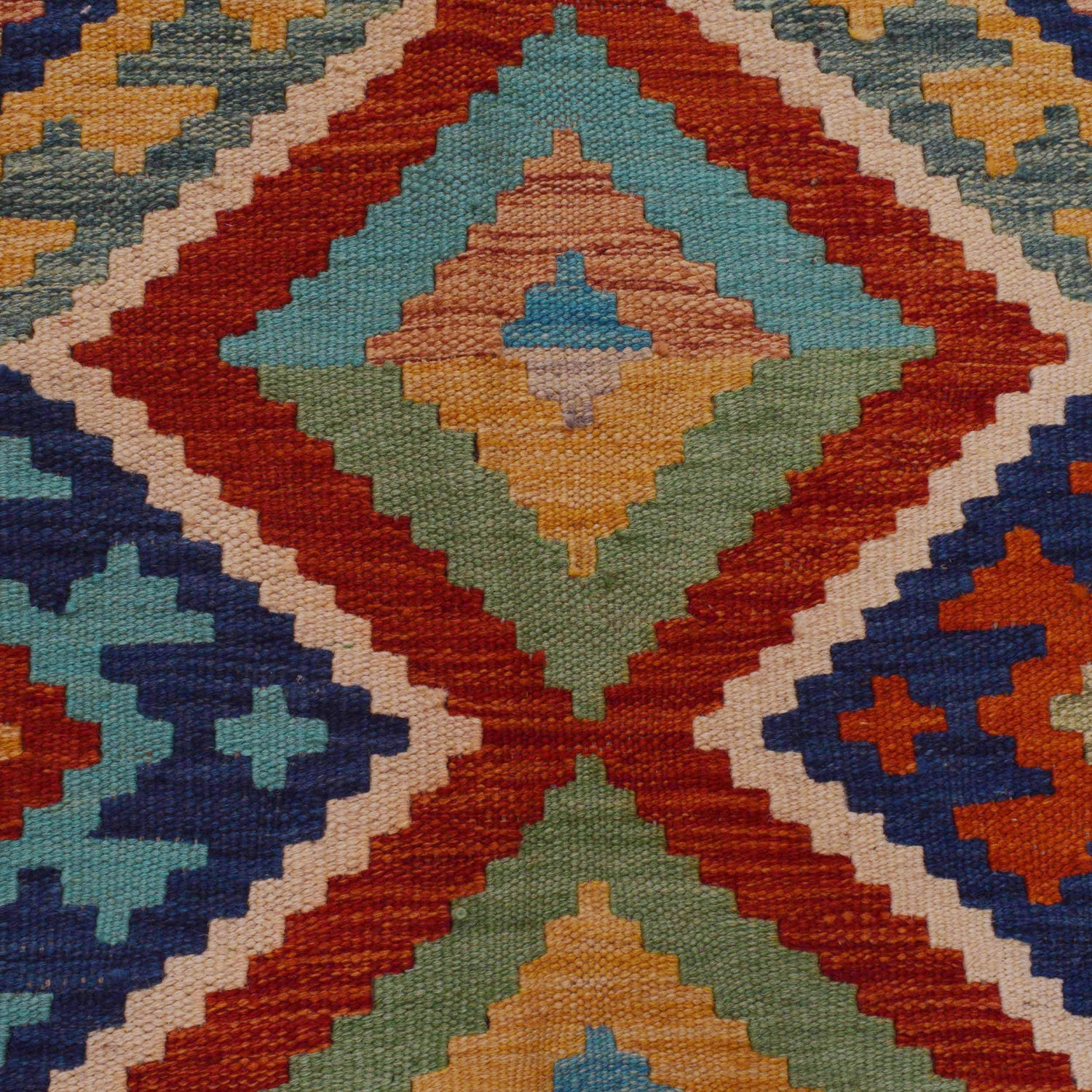 Handmade Vegetable Kilim 3' 5" x 5' 0" (ft) - No. P36140