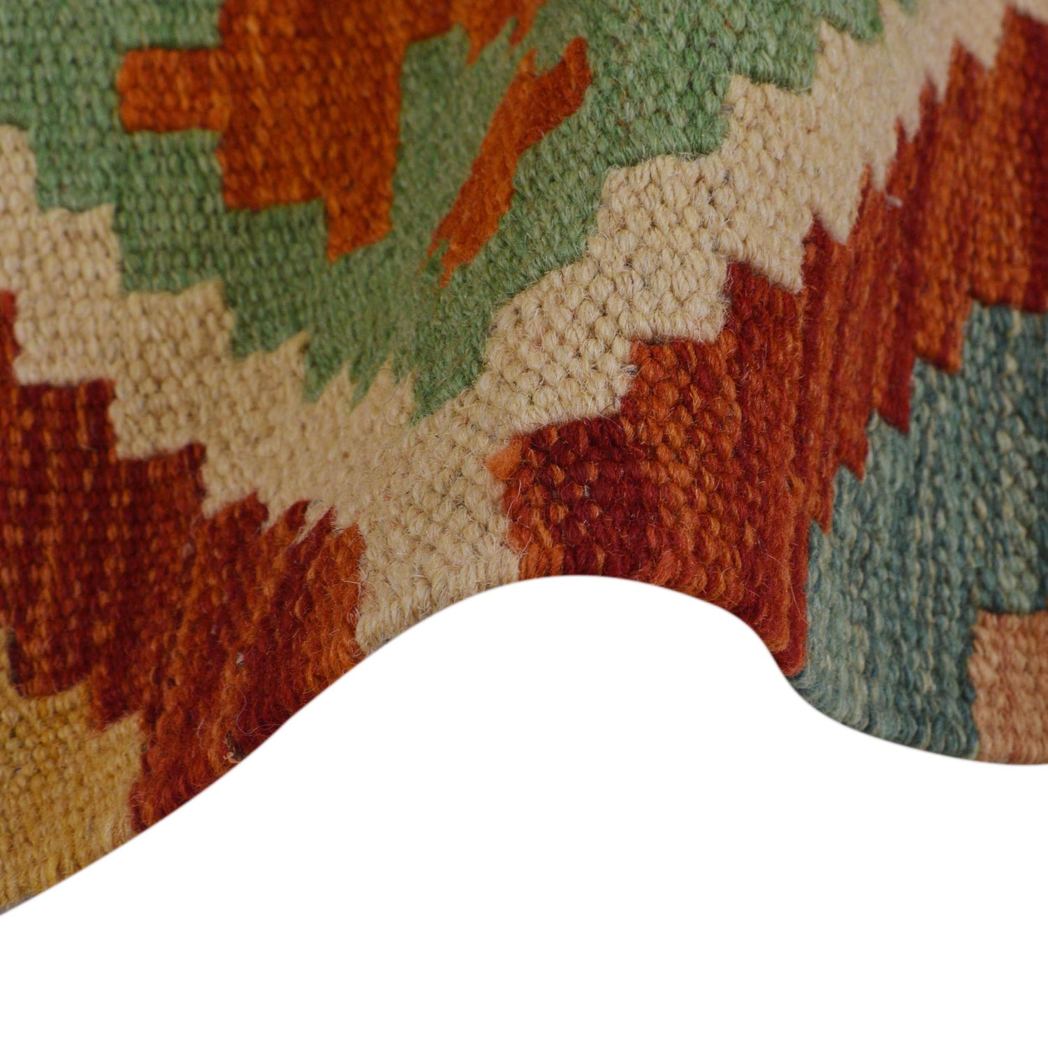 Handmade Vegetable Kilim 3' 5" x 5' 0" (ft) - No. P36140