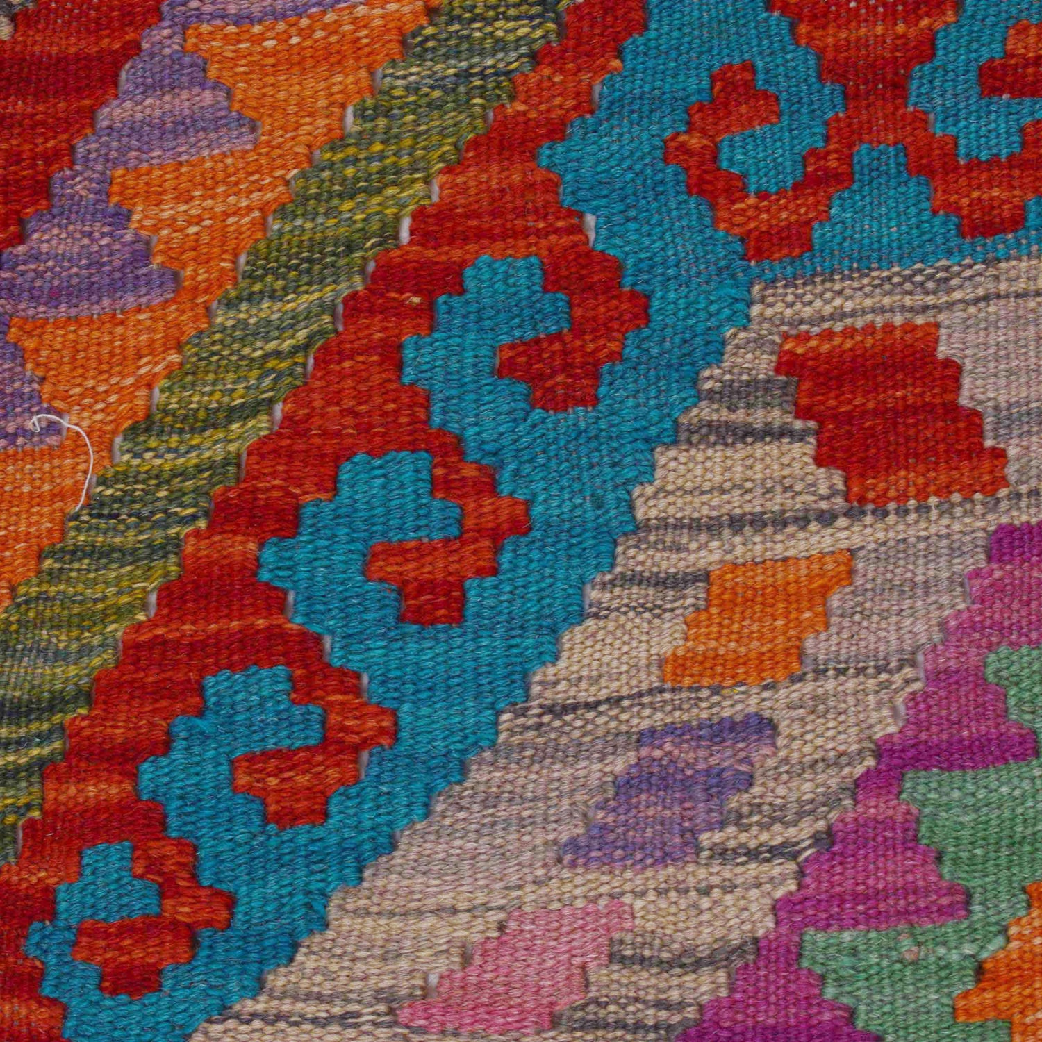 Handmade Vegetable Kilim 5' 8" x 8' 1" (ft) - No. P36146