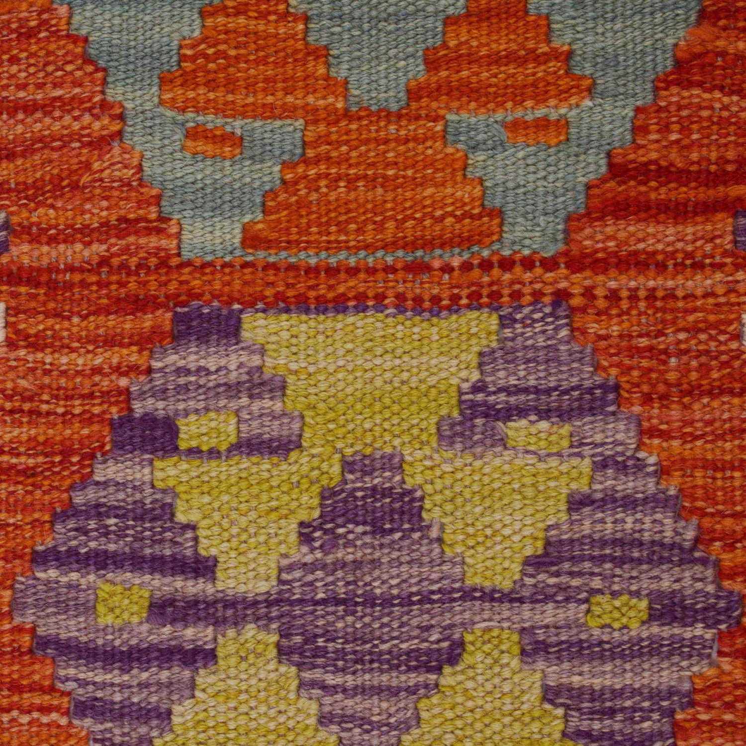 Vegetable Kilim Runner 2' 10" x 12' 9" (ft) - No. P36157