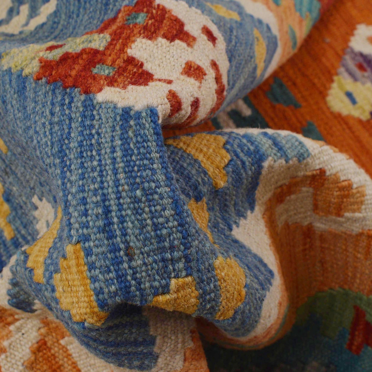 Vegetable Kilim Runner 2' 9" x 9' 6" (ft) - No. P36159