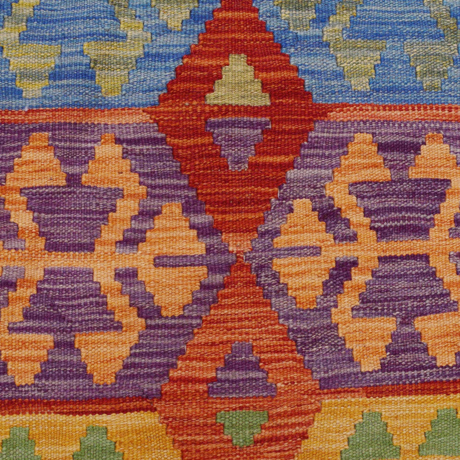 Vegetable Kelim Runner 2' 7" x 9' 6" (ft) - No. P36160