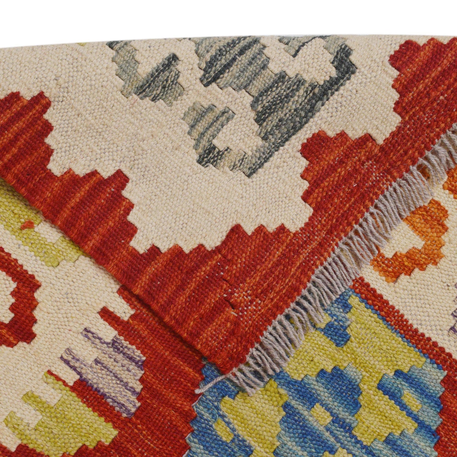 Vegetable Kelim Runner 2' 10" x 12' 11" (ft) - No. P36161