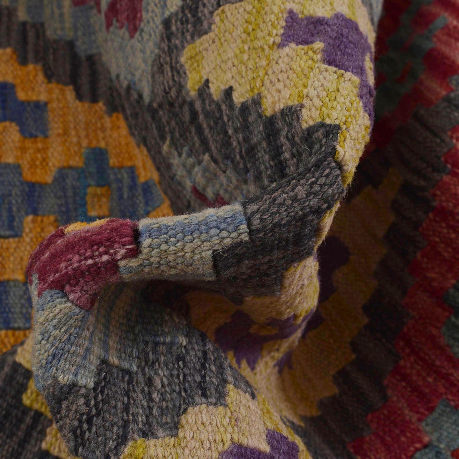 Vegetable Kilim Runner 2' 11" x 9' 8" (ft) - No. P36162