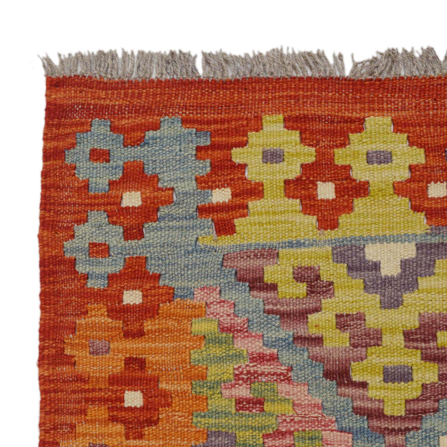 Vegetable Kelim Runner 2' 10" x 9' 8" (ft) - No. P36163