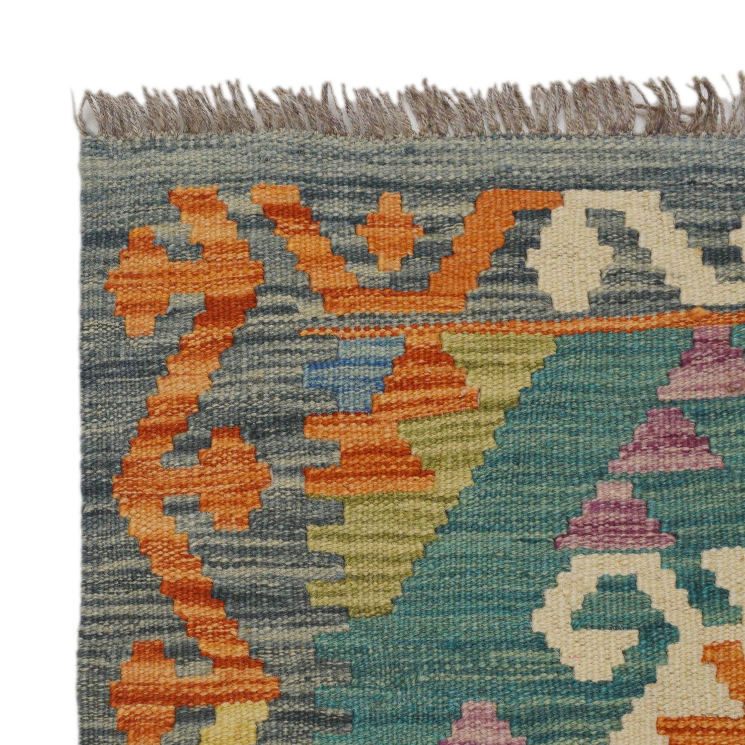 Vegetable Kilim Runner 2' 10" x 9' 11" (ft) - No. P36164