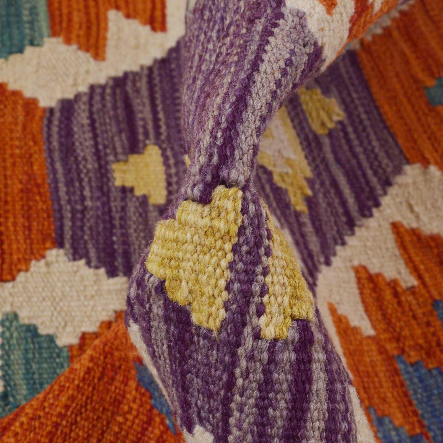 Vegetable Kilim Runner 2' 10" x 9' 11" (ft) - No. P36164