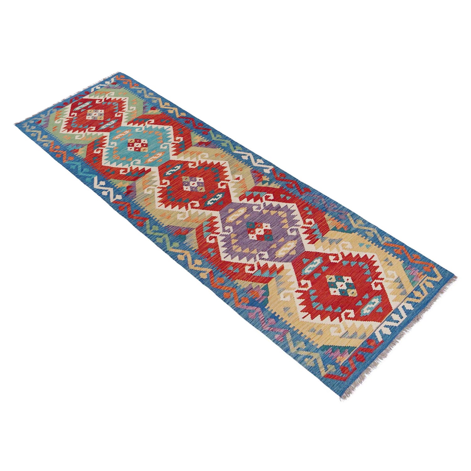 Vegetable Kelim Runner 2' 9" x 9' 8" (ft) - No. P36167