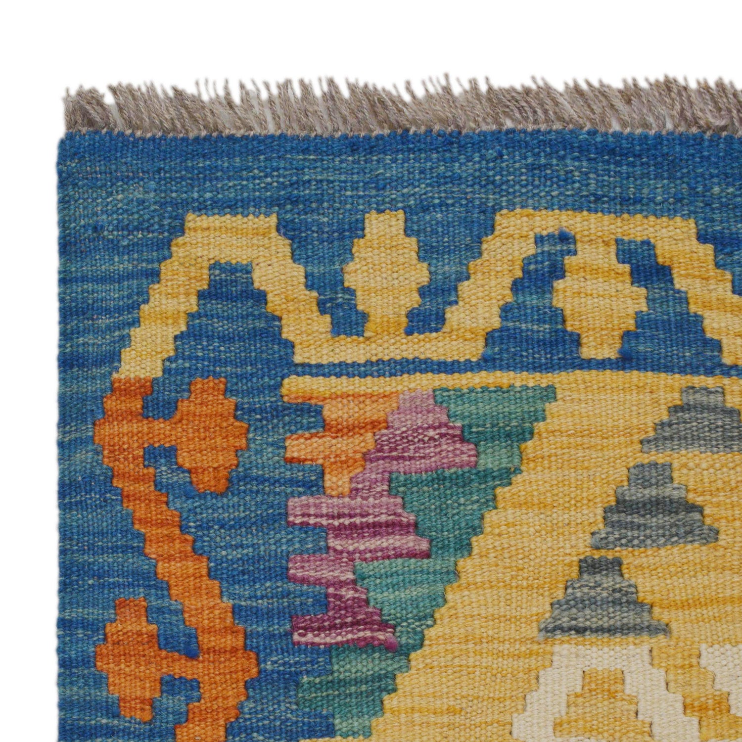 Vegetable Kelim Runner 2' 9" x 9' 8" (ft) - No. P36167