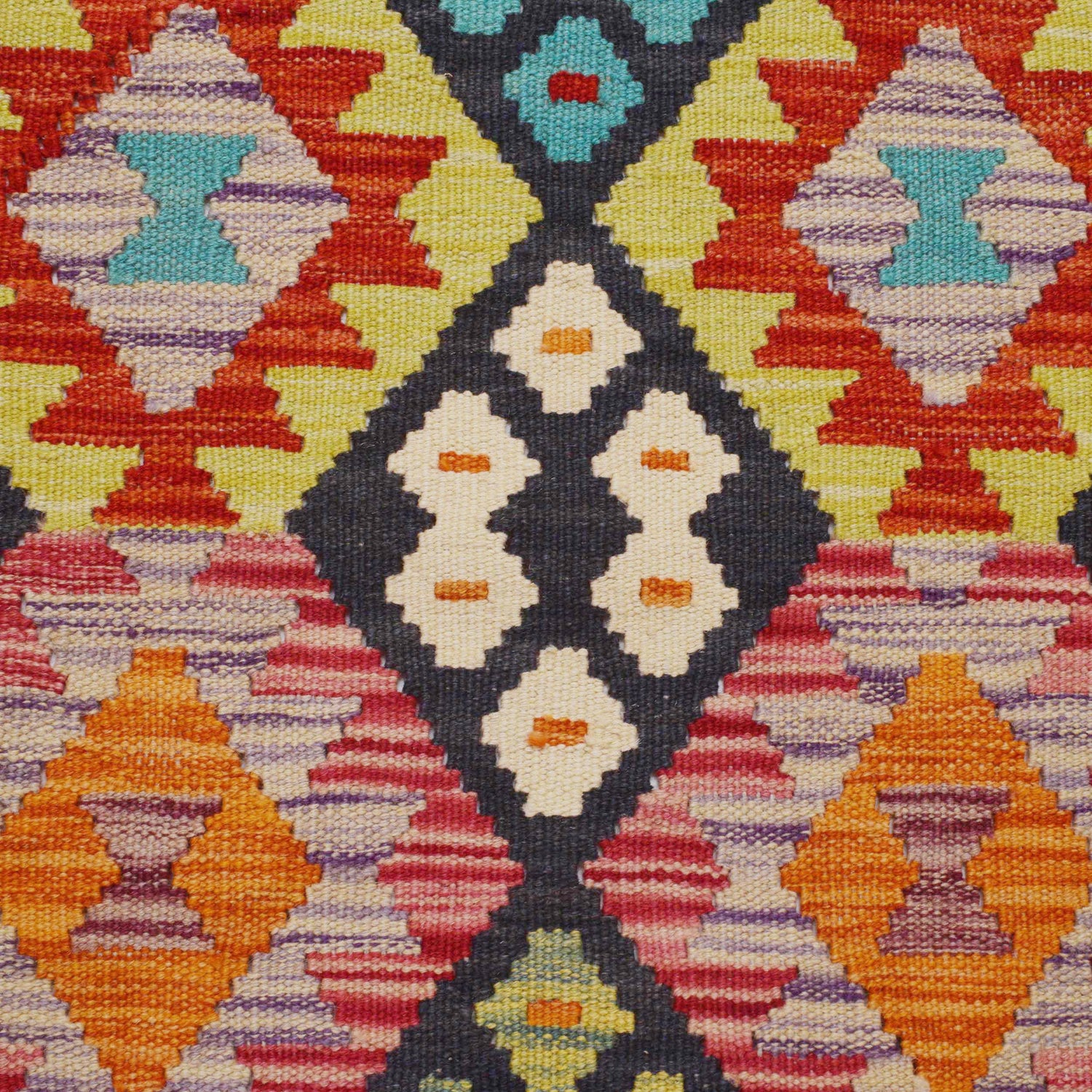 Vegetable Kilim Runner 3' 1" x 9' 8" (ft) - No. P36168