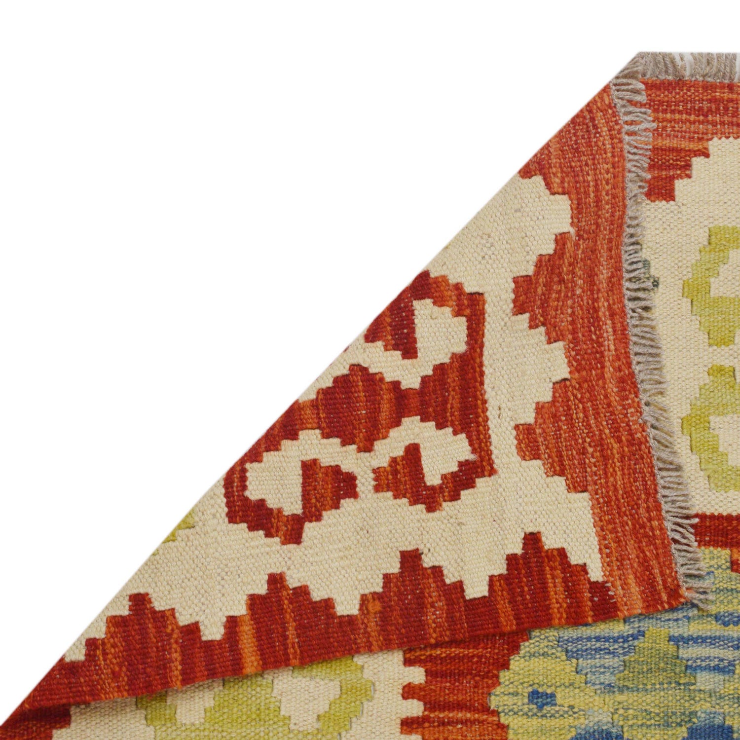 Vegetable Kilim Runner 2' 10" x 12' 7" (ft) - No. P36169