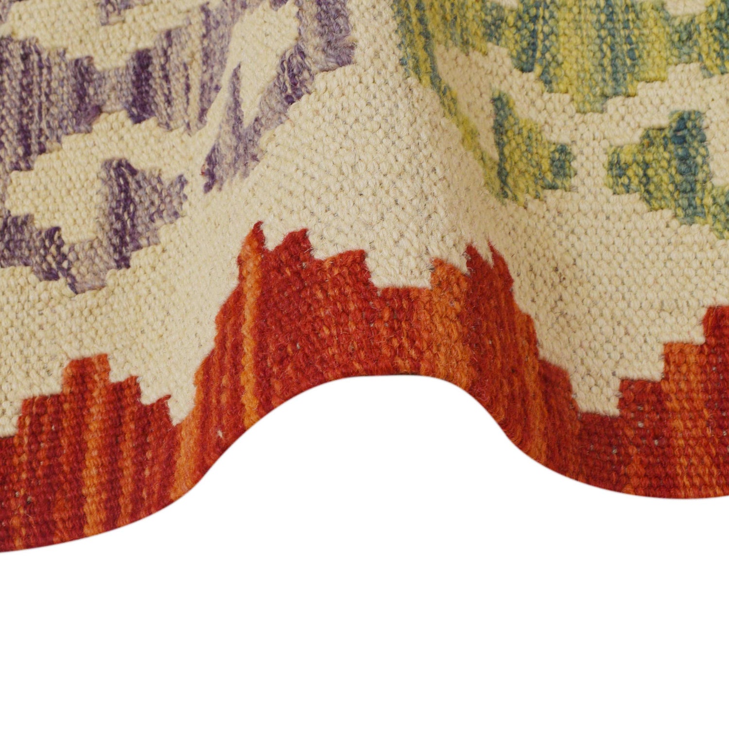 Vegetable Kilim Runner 2' 10" x 12' 7" (ft) - No. P36169