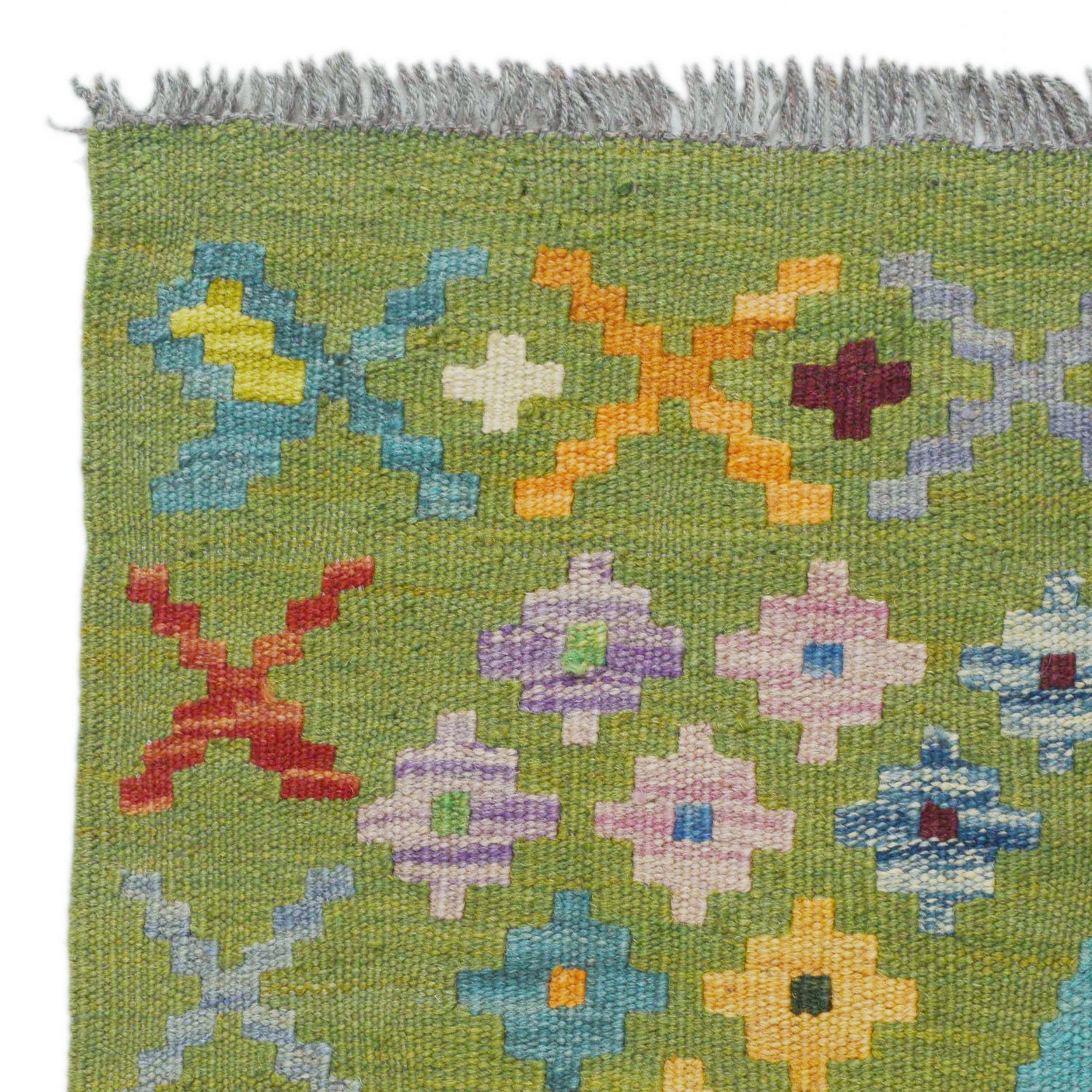 Vegetable Kelim Runner 2' 9" x 6' 9" (ft)- No. P36172