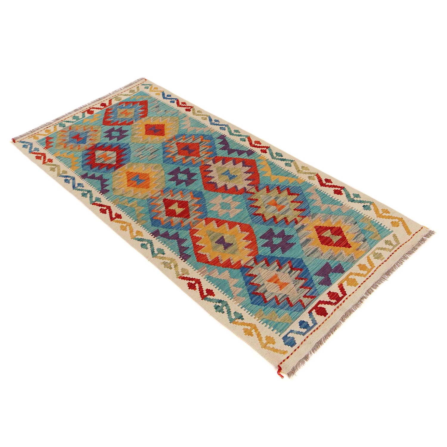 Vegetable Kilim Runner 2' 10" x 6' 8" (ft)- No. P36173