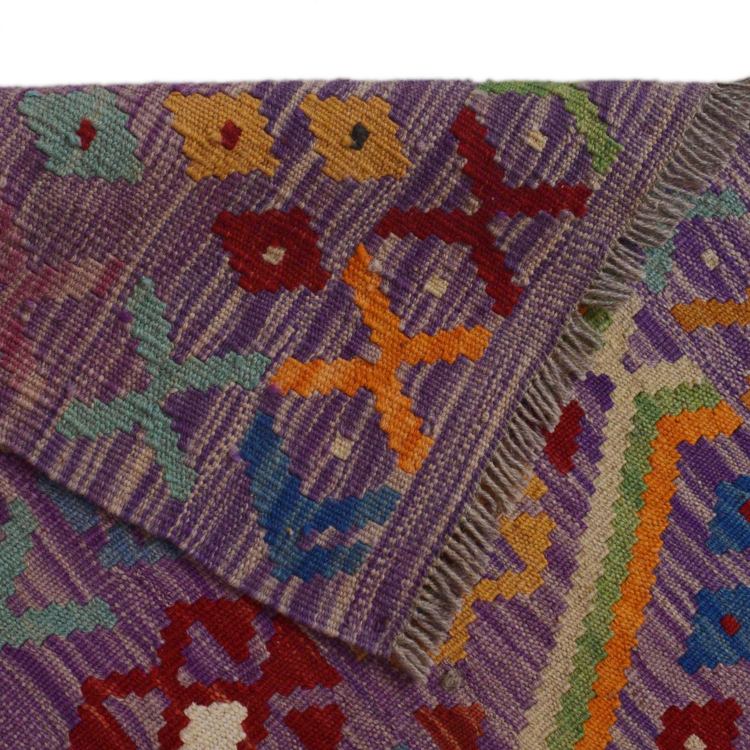 Vegetable Kelim Runner 2' 10" x 6' 7" (ft)- No. P36174