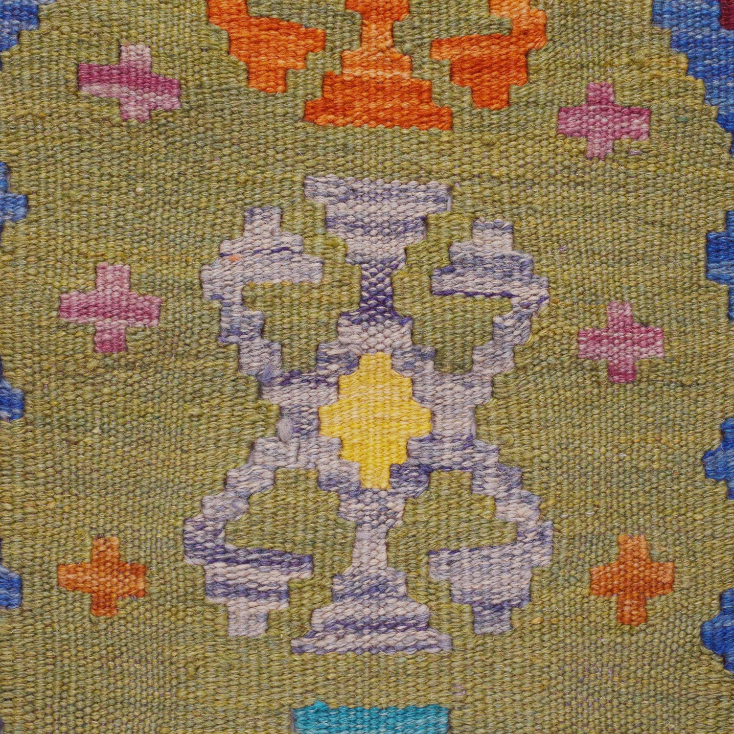 Vegetable Kelim Runner 2' 9" x 6' 6" (ft)- No. P36176