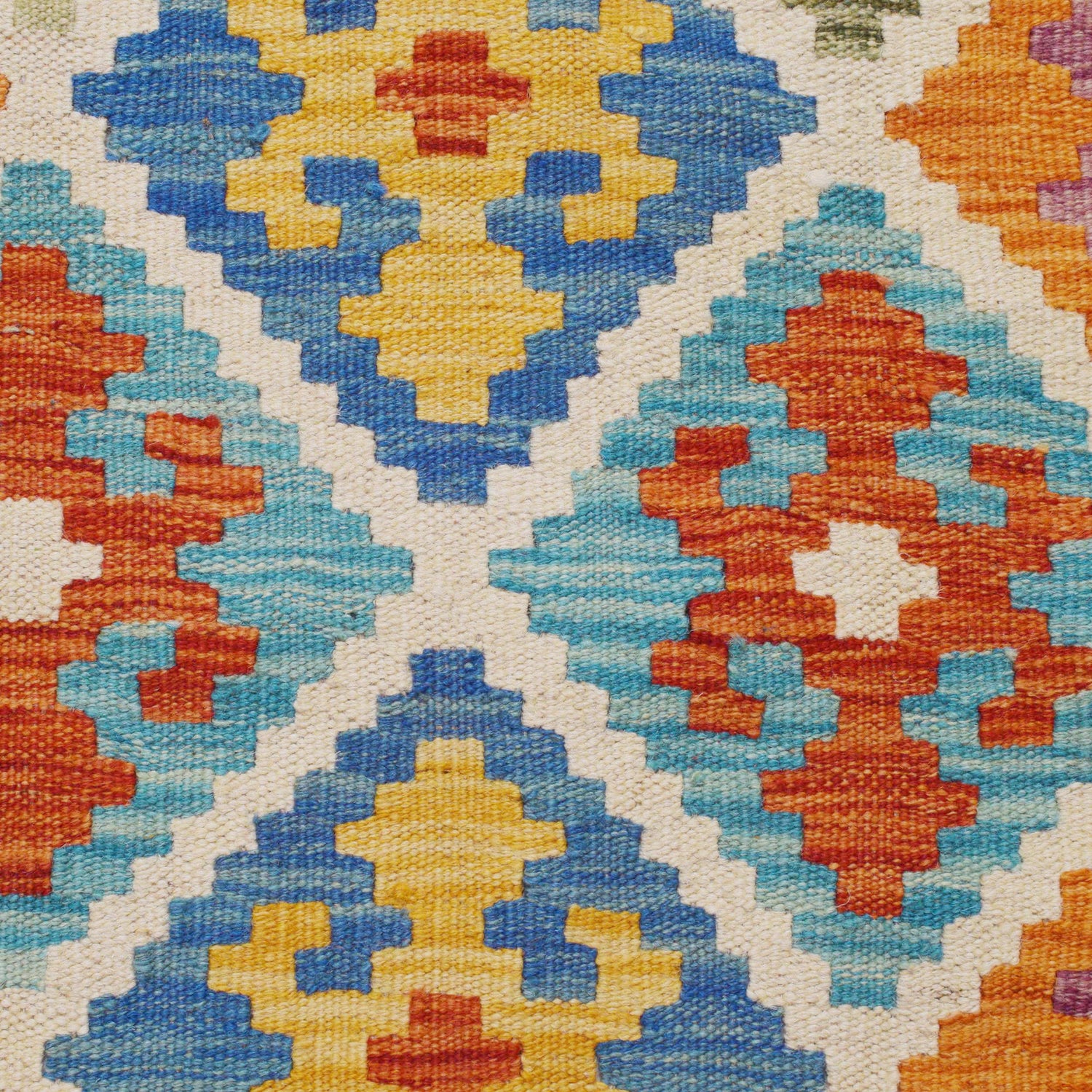 Vegetable Kelim Runner 2' 7" x 9' 9" (ft) - No. P36182