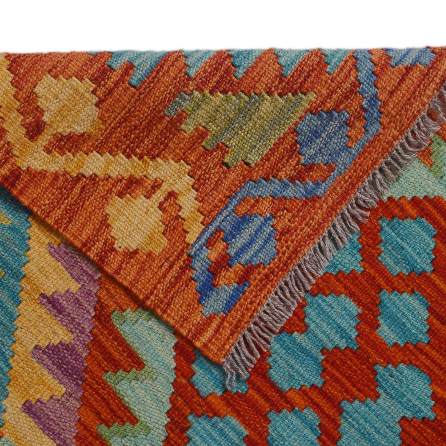 Vegetable Kilim Runner 2' 9" x 8' 5" (ft) - No. P36183