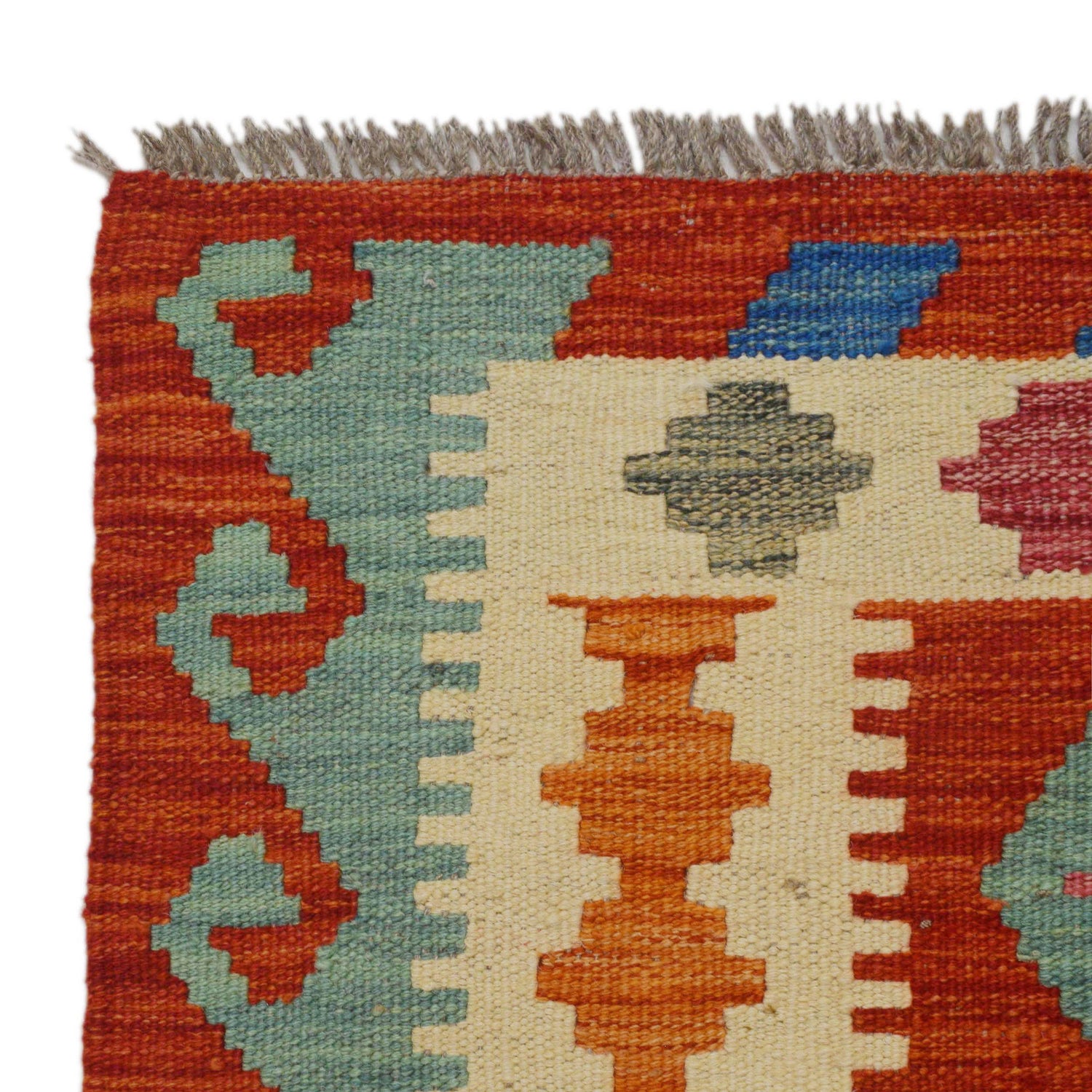 Vegetable Kilim Runner 2' 7" x 9' 8" (ft) - No. P36184