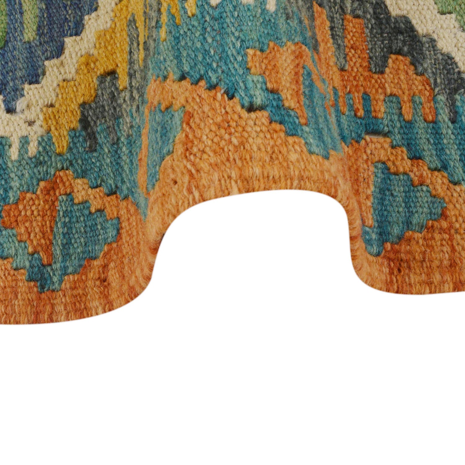 Vegetable Kilim Runner 2' 1" x 6' 1" (ft)- No. P36194