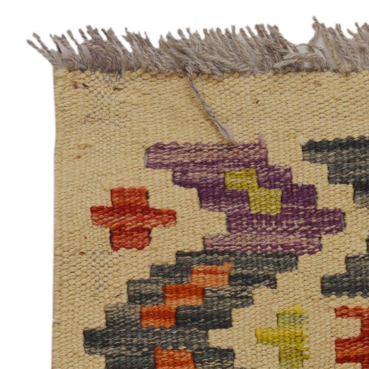 Vegetable Kelim Runner 2' 1" x 6' 4" (ft)- No. P36195