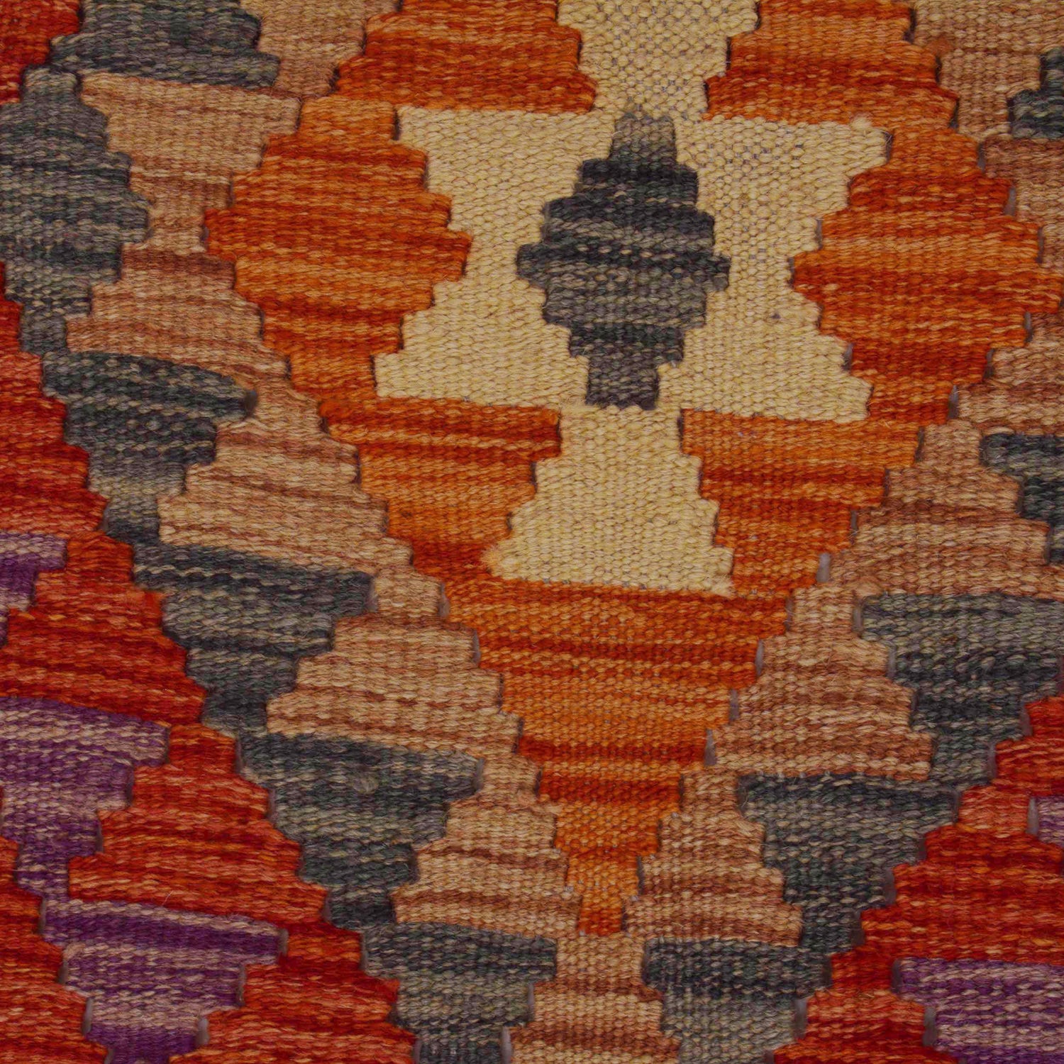 Vegetable Kelim Runner 2' 1" x 6' 4" (ft)- No. P36195