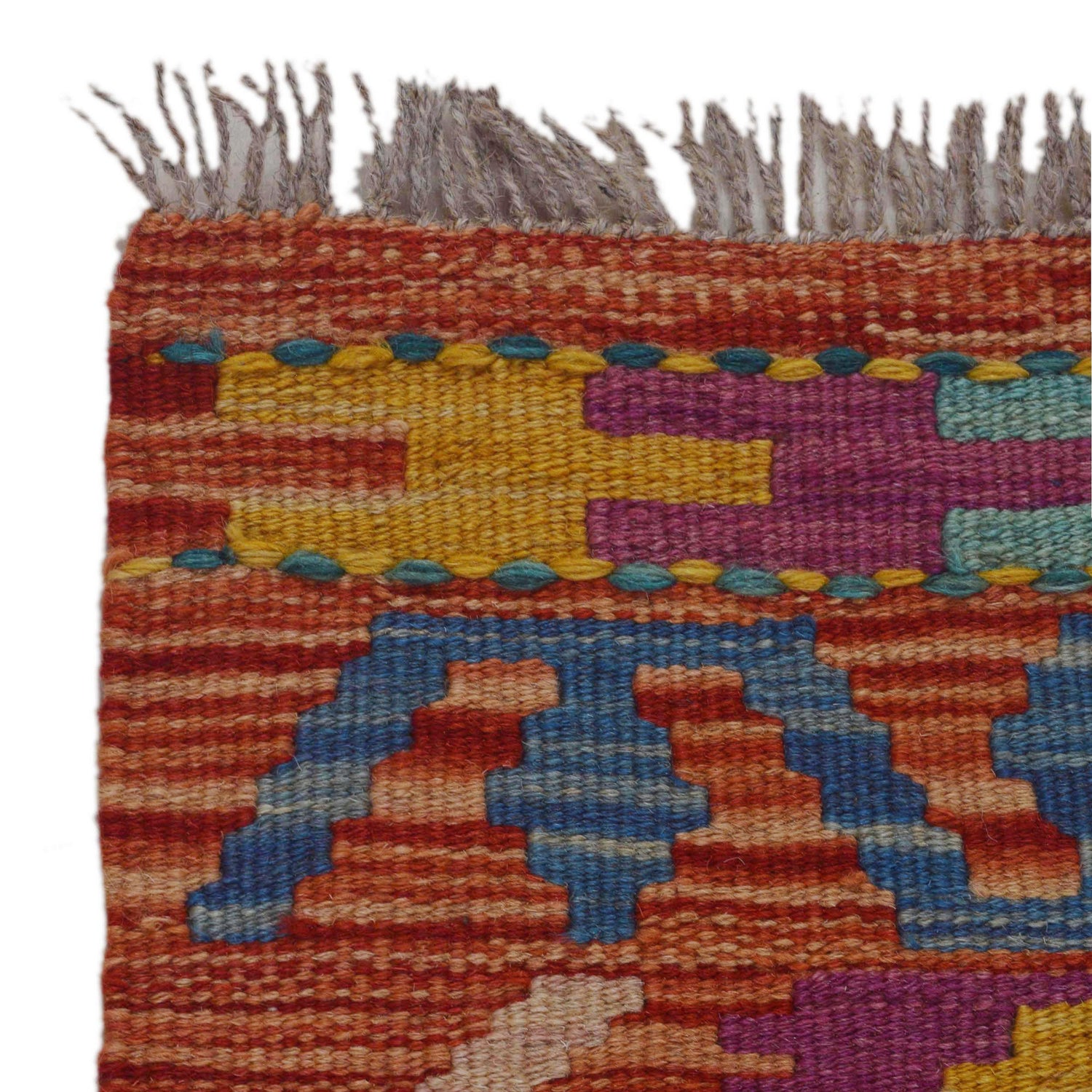 Vegetable Kilim Runner 1' 10" x 6' 7" (ft)- No. P36196