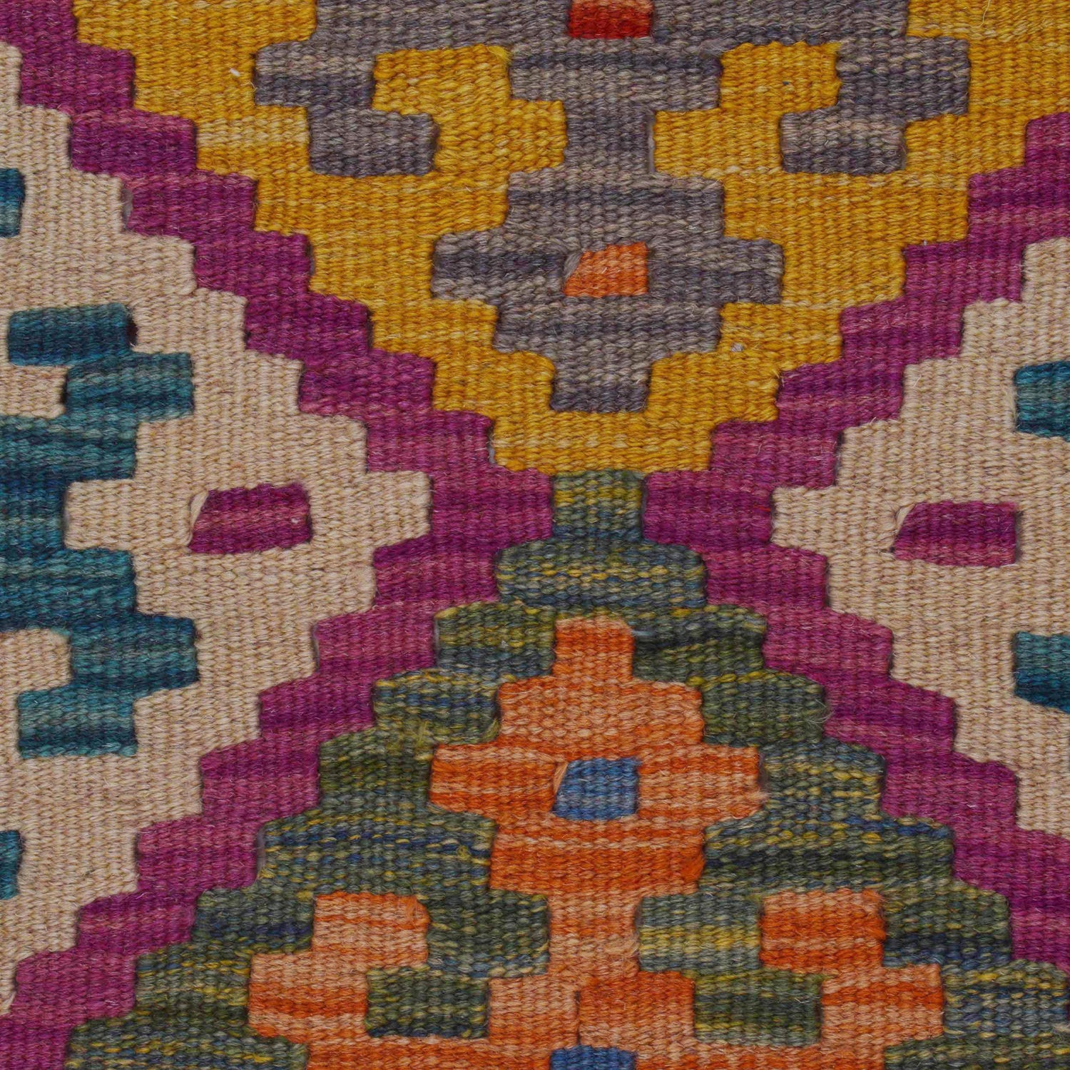 Vegetable Kilim Runner 1' 10" x 6' 7" (ft)- No. P36196