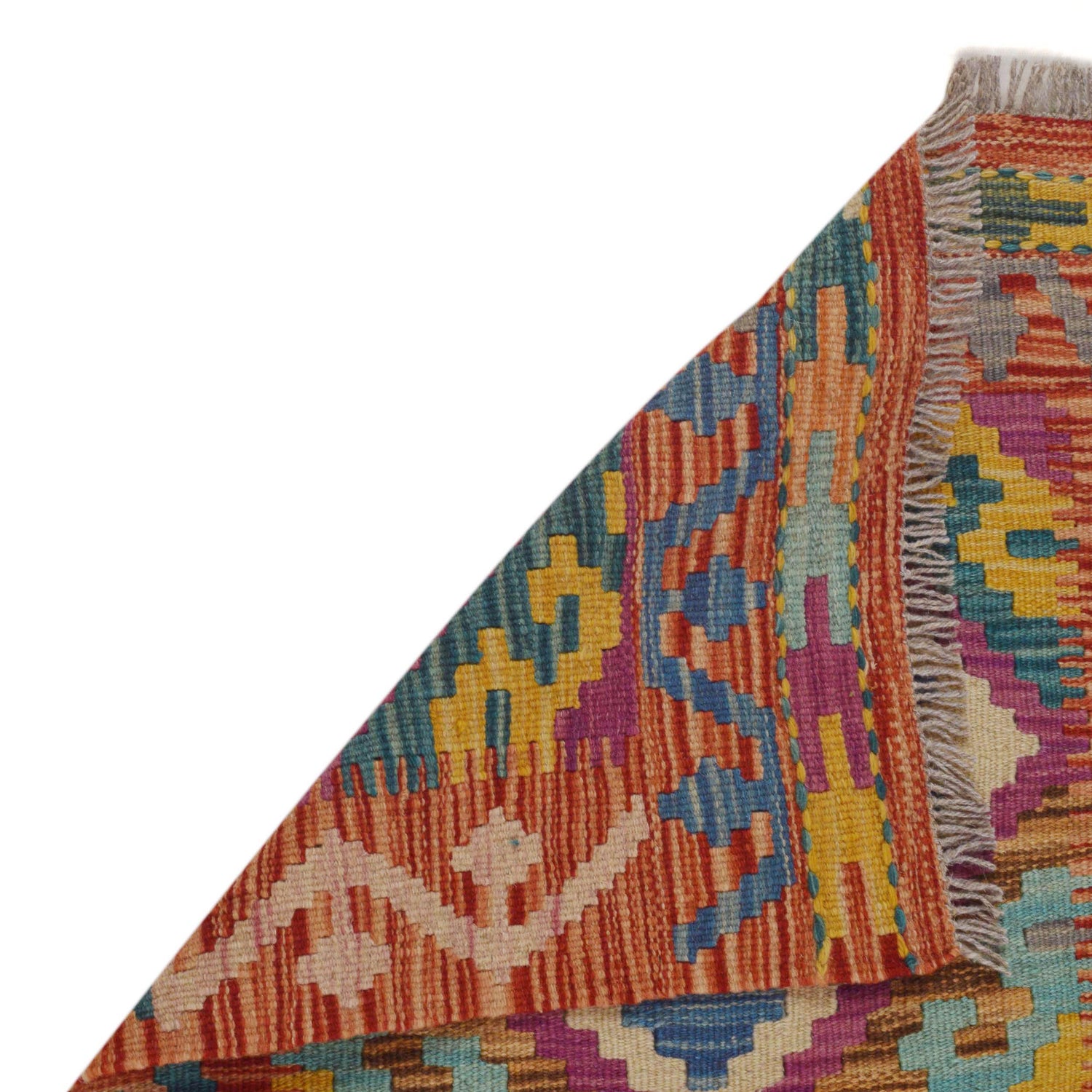 Vegetable Kilim Runner 1' 10" x 6' 7" (ft)- No. P36196