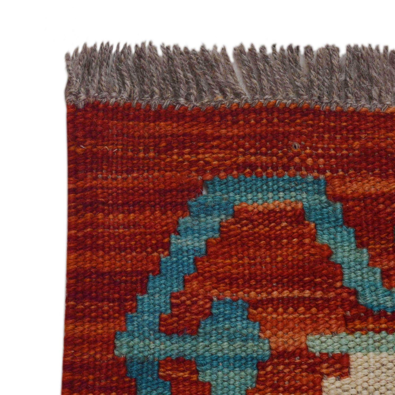 Vegetable Kelim Runner 2' 0" x 6' 4" (ft)- No. P36197