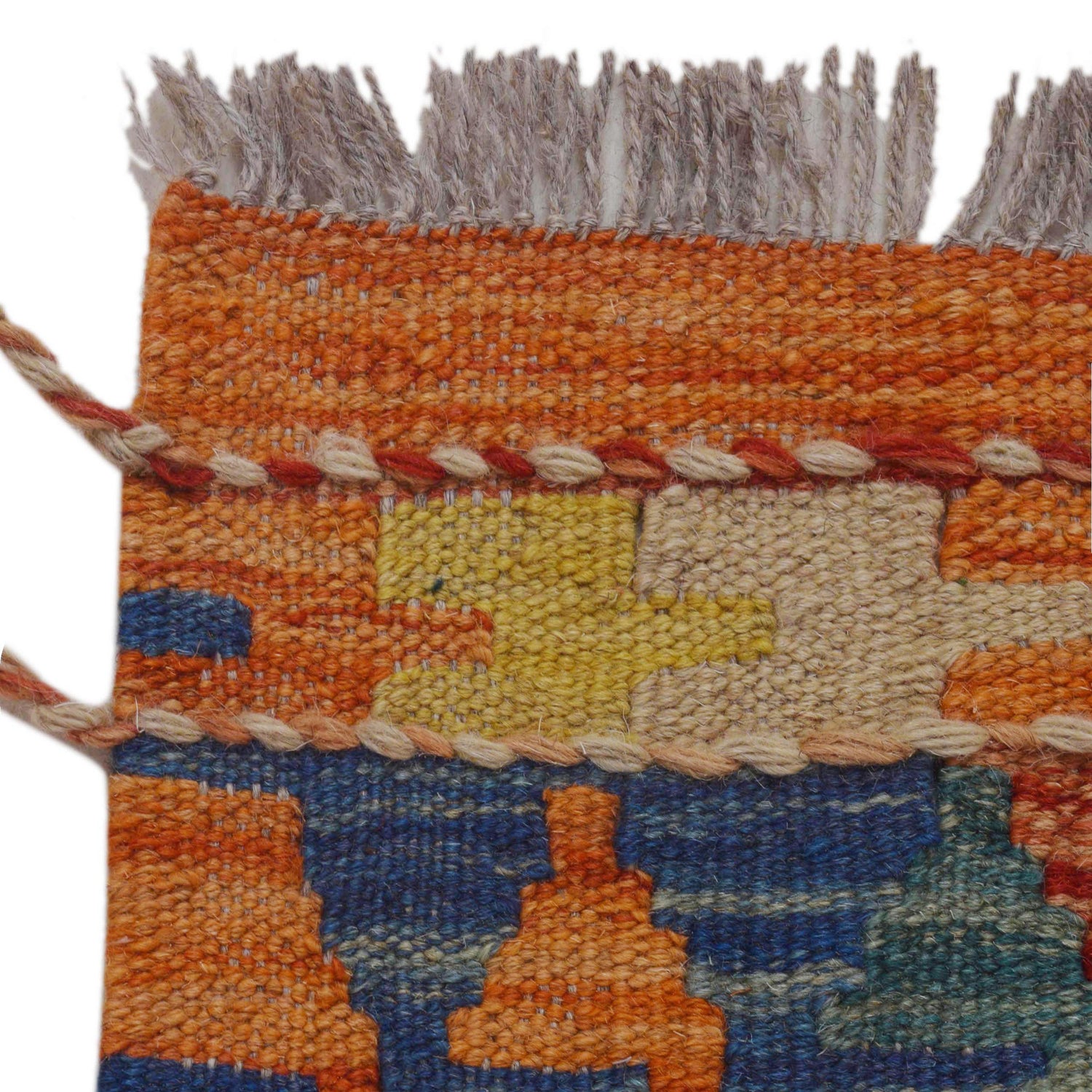 Vegetable Kelim Runner 2' 1" x 6' 8" (ft)- No. P36199