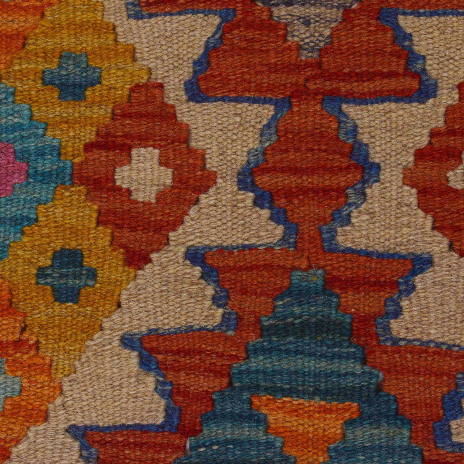 Vegetable Kelim Runner 2' 1" x 6' 8" (ft)- No. P36199