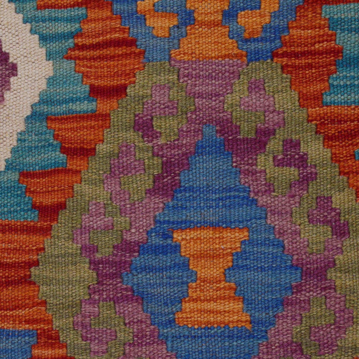 Vegetable Kelim Runner 2' 1" x 6' 9" (ft)- No. P36200